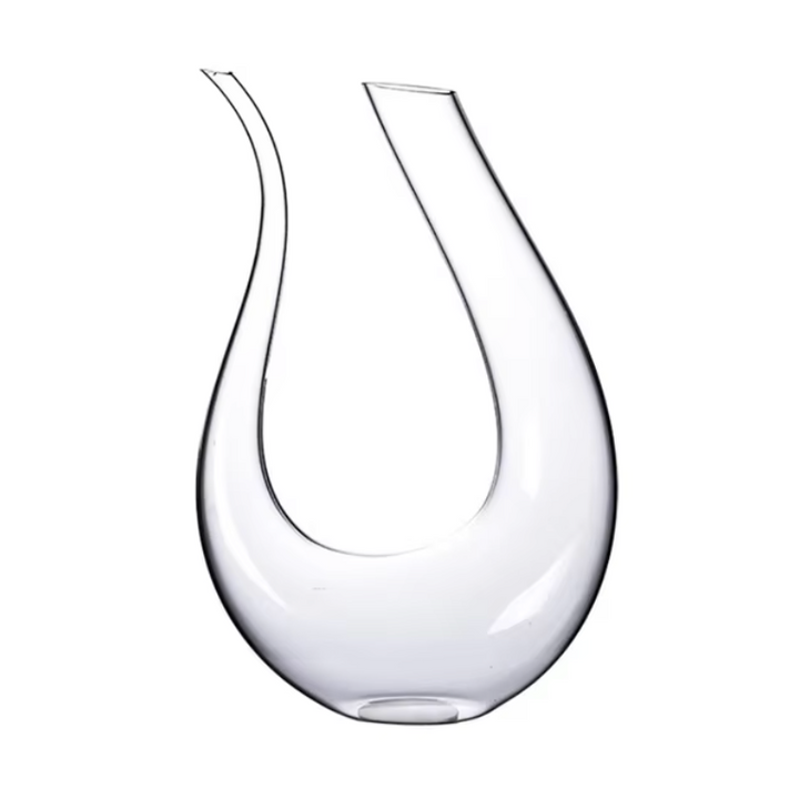 Crystal U-shaped 1500ml Wine Decanter